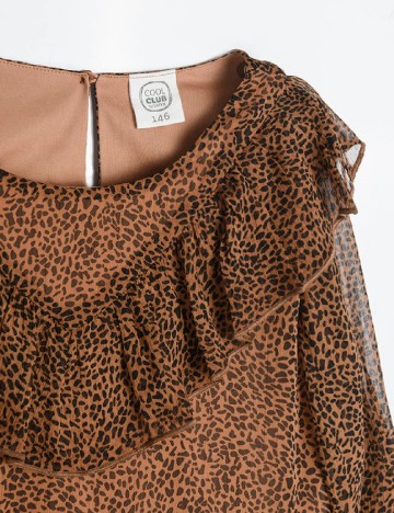 Rochie Cool Club, animal print