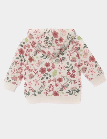 Hanorac Cool Club, floral print