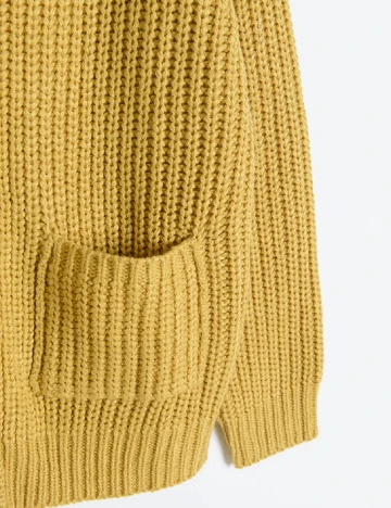 Cardigan Cool Club, mustar Galben