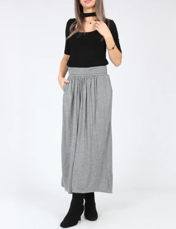 Fusta Zara, gri Gri