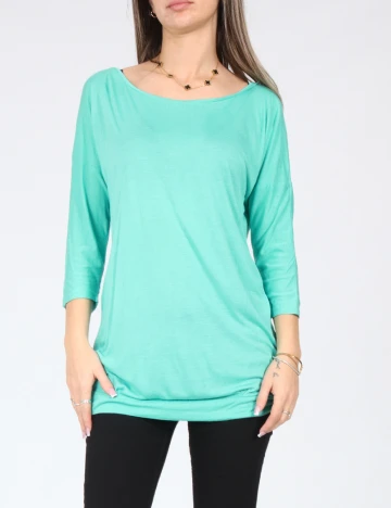 Bluza Pull&Bear, turcoaz Verde