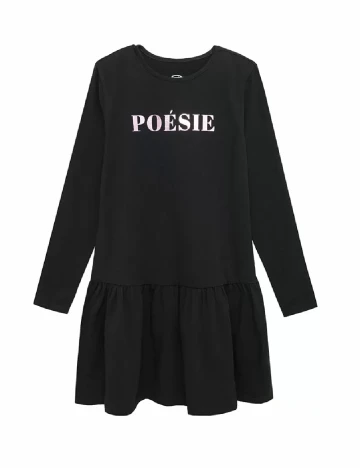 Rochie Cool Club, negru Negru