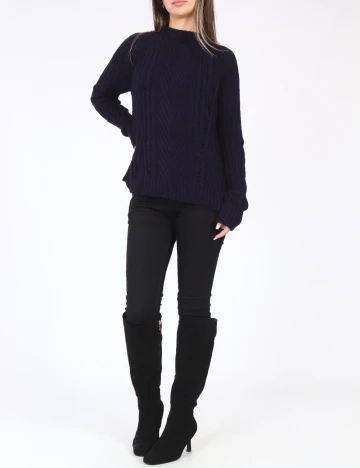 Pulover Zara, bleumarin Albastru