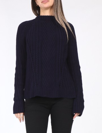 
						Pulover Zara, bleumarin