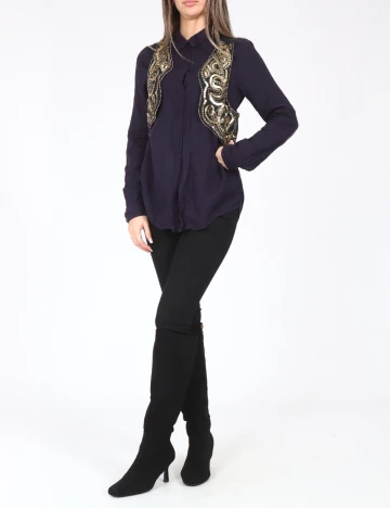 Vesta Zara, negru Negru