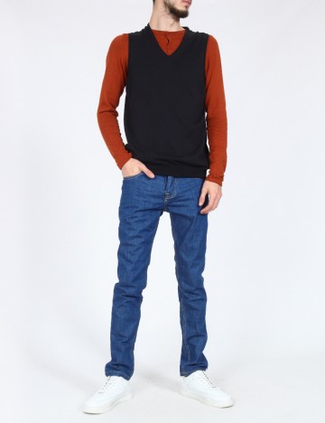 
						Blugi Pull&Bear, albastru