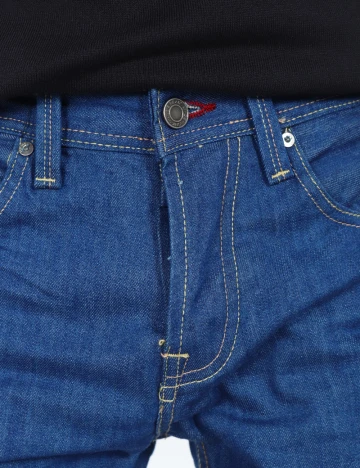 Blugi Pull&Bear, albastru Albastru