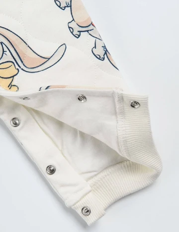 Salopeta Cool Club, alb Alb