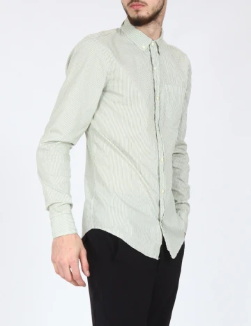 Camasa Pull&Bear, verde Verde
