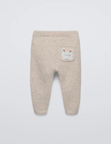 Pantaloni Zara, crem Crem