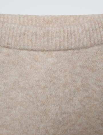 Pantaloni Zara, crem