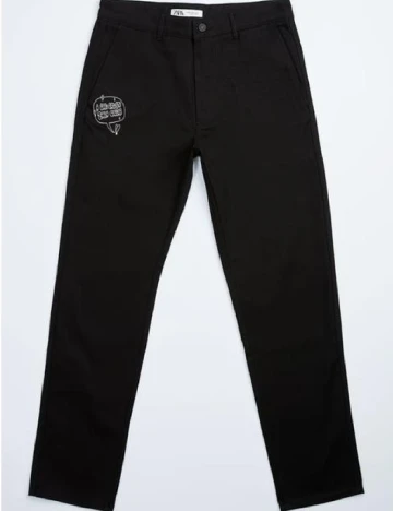 Blugi Zara, negru Negru