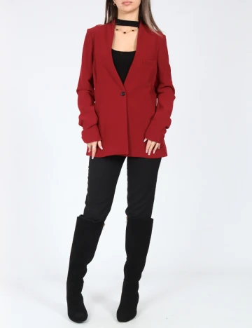 Sacou Zara, rosu Rosu