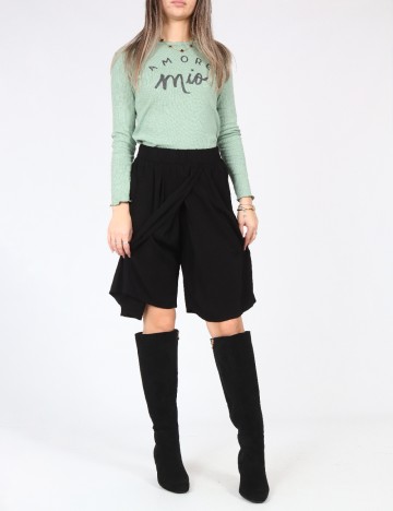 Pantaloni scurti Zara, negru