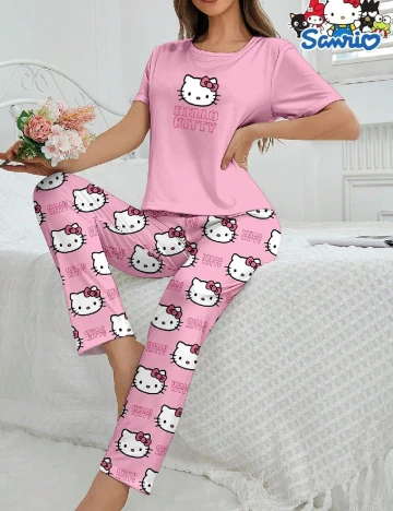 Pijama SHEIN, roz Roz