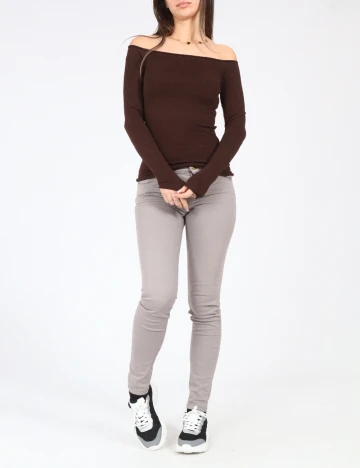 Pantaloni Pull&Bear, gri Gri