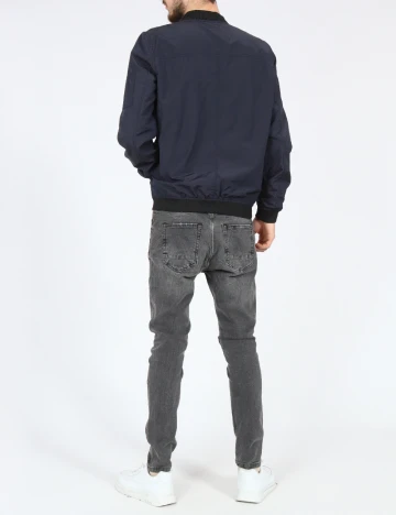 Jacheta Pull&Bear, bleumarin Albastru