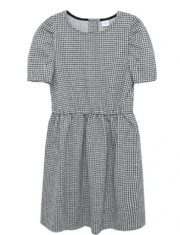 Rochie Cool Club, alb/negru Negru