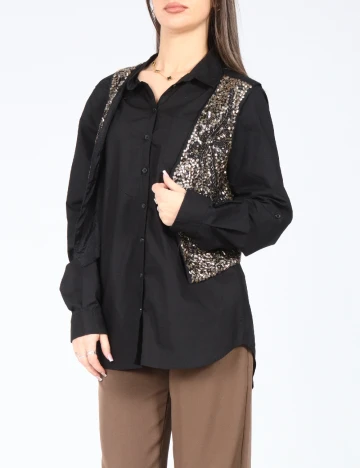 Vesta Zara, negru Negru