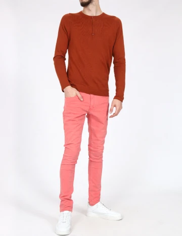 Blugi Pull&Bear, roz Roz