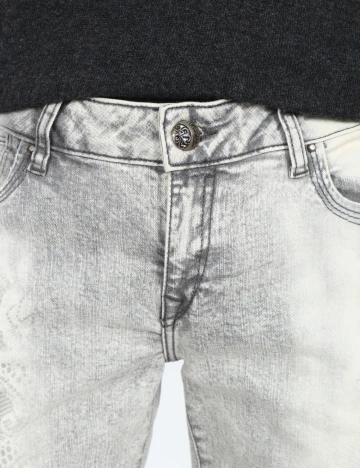 Blugi Bershka, gri Gri