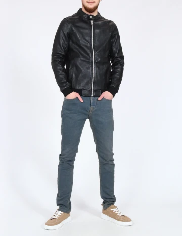 Jacheta Pull&Bear, negru Negru