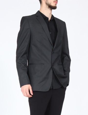 
						Sacou Zara, gri inchis