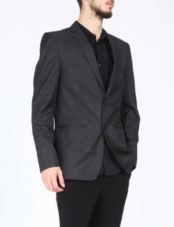 Sacou Zara, gri inchis Gri