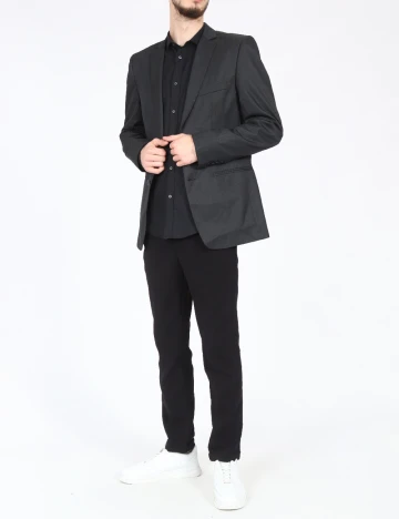 Sacou Zara, gri inchis Gri