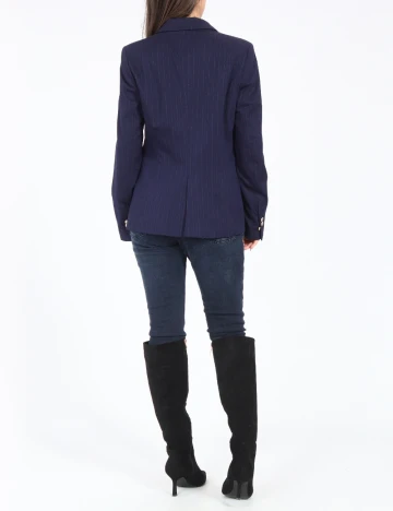 Sacou Zara, bleumarin Albastru