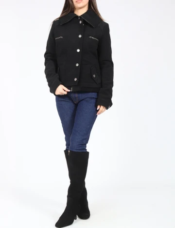 Jacheta Zara, negru Negru