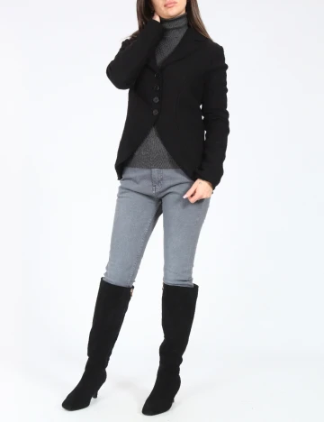 Jacheta Zara, negru Negru