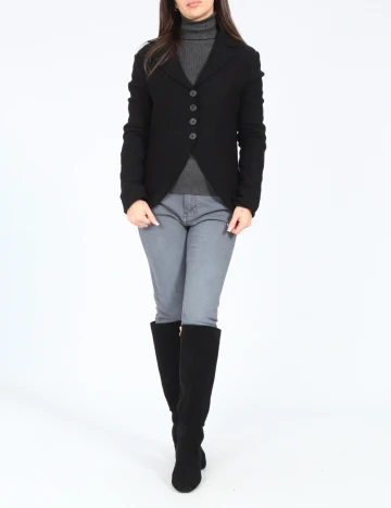 Jacheta Zara, negru Negru