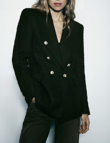 
						Sacou Zara, negru