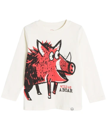 Bluza Cool Club, alb Alb