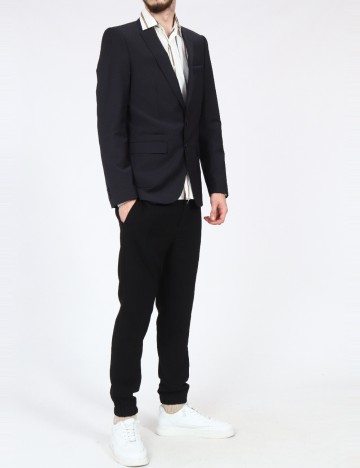 Sacou Zara, bleumarin