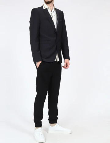 Sacou Zara, bleumarin Albastru