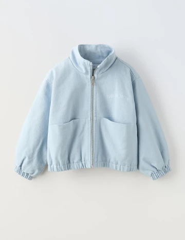 Jacheta Zara, bleu Albastru