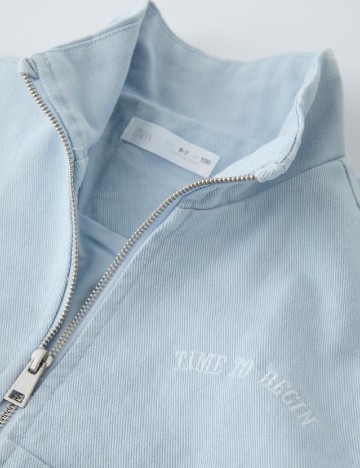 Jacheta Zara, bleu