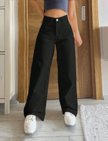 Blugi SHEIN, negru Negru