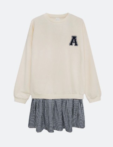 
						Rochie Cool Club, crem