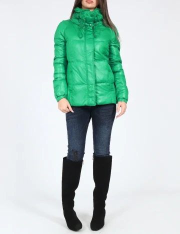 Geaca Zara, verde Verde