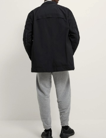 Jacheta pentru motociclisti Zara, negru