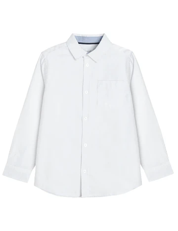 Camasa Cool Club, alb Alb