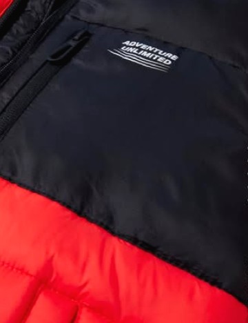 Geaca Zara, portocaliu/negru