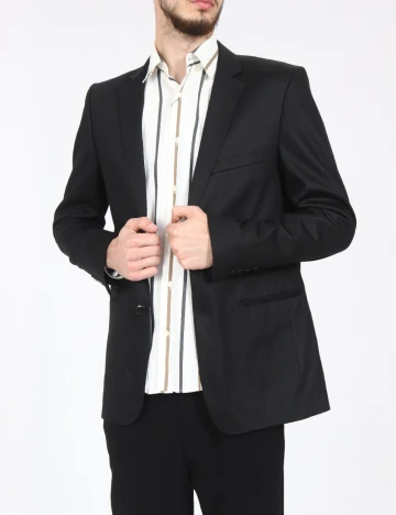 Sacou Zara, negru Negru