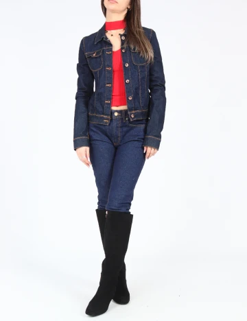 Jacheta Zara, albastru Albastru