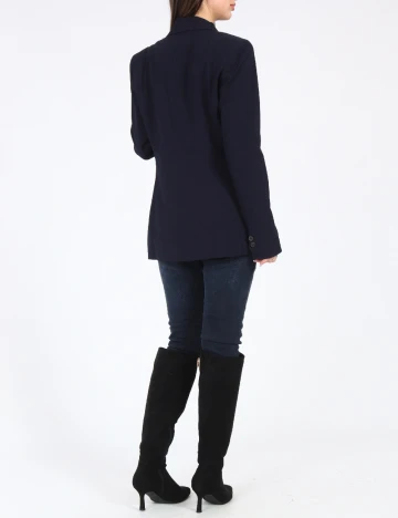 Sacou Zara, bleumarin Albastru