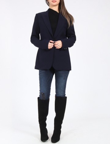 
						Sacou Zara, bleumarin