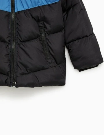 Geaca Zara, albastru/negru Albastru